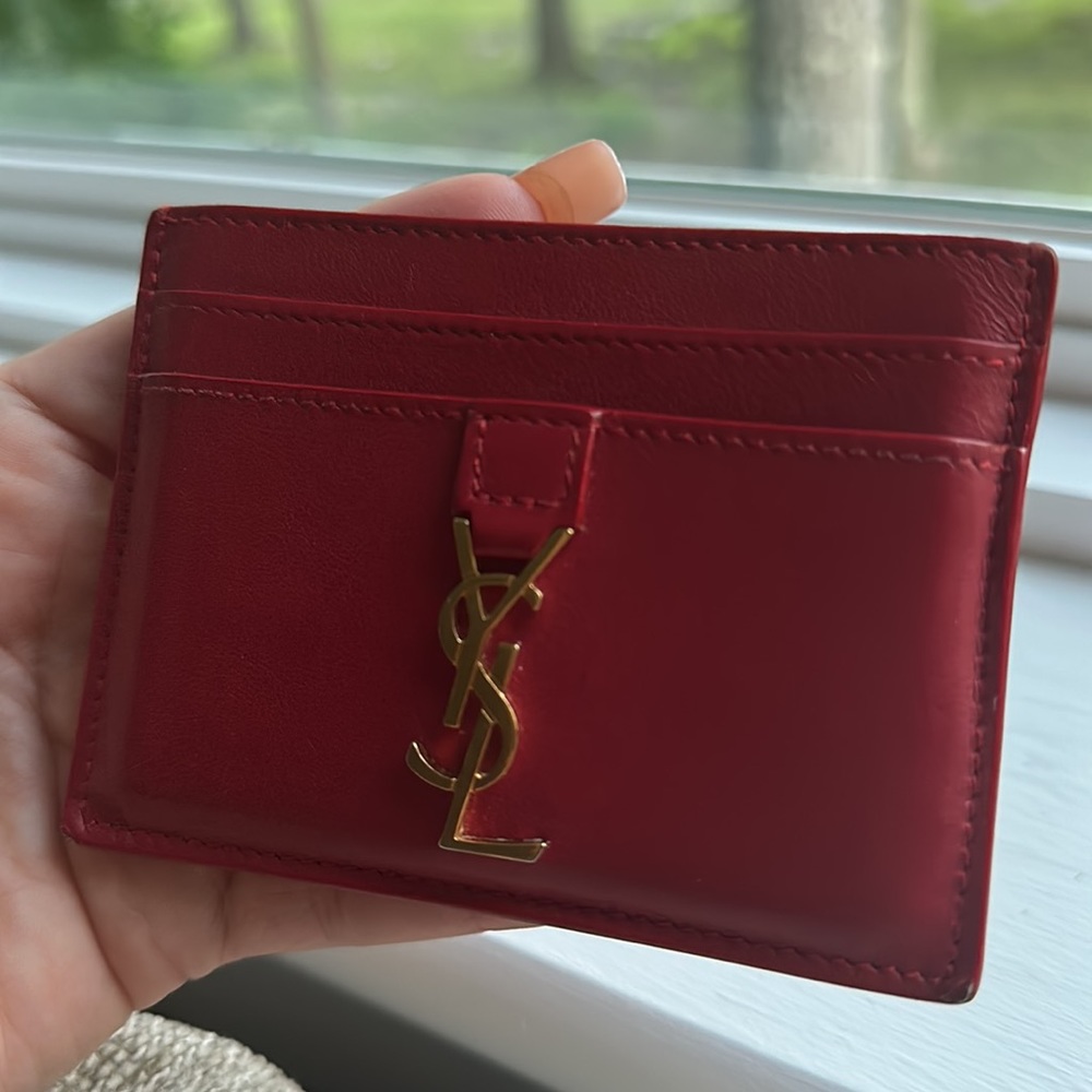 YSL card holder